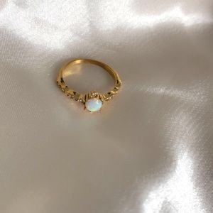 Moonstone ring